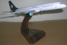 Boeing B-757 Barack Obama Airplane Desktop Mahogany Kiln Dried Wood Model Small picture