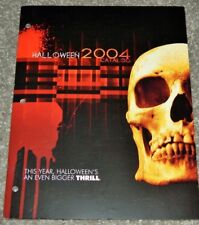 HALLOWEEN 2004 VIDEO VHS CATALOG  VIDEO DEALER ONLY; TERROR TRAIN, GOOSEBUMPS picture
