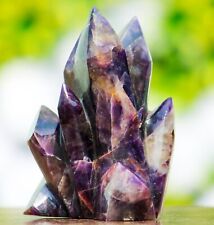 Rare 110MM  Blue Auralite23 Stone Crystal Healing Chakra Meditation Point Tower picture