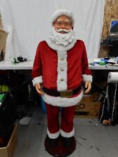 Gemmy Life Size Santa Claus Animated Singing Dancing Christmas Karaoke 5ft VIDEO picture