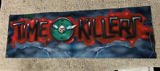 Original 23 3/4-7 3/4” Translight Time Killers arcade sign marquee IF89 picture