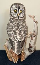 Franklin Mint Great Grey Owl 15