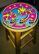 MS PAC MAN Bar Stool “Decal Only” Scratch Resistant Polycarbonate Laminate picture