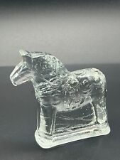 Lindshammar Sweden crystal horse Figurine picture