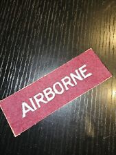 WWII British Army SAS Airborne Commando Wool Patch L@@K. picture