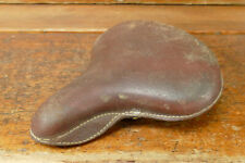 Vintage Juvenile American National Leather Bicycle Tricycle Seat Toledo Prewar picture