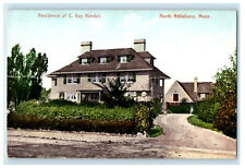 c1910s Residence of C. Ray Randall, North Attleboro, Massachusetts MA Postcard picture