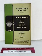 1950's John Deere Manual OM-N32-1155 One Row Cultivator 4500 Series picture