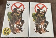 X-MEN FALL OF THE HOUSE OF X #2 Set Of  VIRGIN & TRADE- ROGUE GAMBIT - HARVEY picture