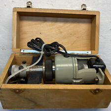 M. Aubert Microscope Attachment W/Wratten Filters Adapters Wood Case Suisse Rare picture