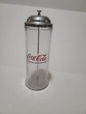 Vintage  Coca Cola Countertop Straw  Dispenser picture