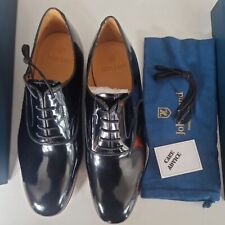 JOHN LAND MESS DRESS BLACK PATENT SHOES SIZE 11 M BRITISH MILITARY ISSUE NEW picture