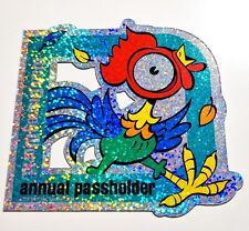 New Hei Hei the Rooster from Moana Annual Passholder Car Magnet 2024 in Glitter picture