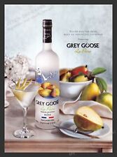 Grey Goose La Poire Vodka Table Setting Alcohol 2007 Print Advertisement Ad picture