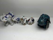 Vintage PG Handcrafted In Malaysia Porcelain Elephant Figurine Mint Condition picture