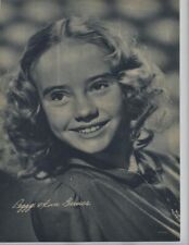 PEGGY ANN GARNER SCARCE SIGNED AS CHILD AUTOGRAPH ACADEMY AWARD DIED YOUNG 53 picture