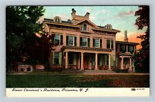 Princeton NJ-New Jersey, Grover Cleveland's Residence Vintage Souvenir Postcard picture