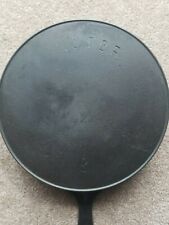 Vintage Victor #9 Cast Iron Skillet w/Heat Ring #723 - Fully Restored picture