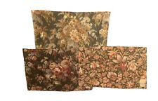 Wonderful Collection Of 3 1930s French printed cotton floral fabrics 1635 picture