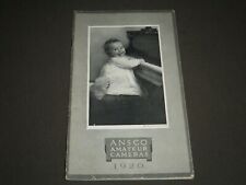 1920 ANSCO AMATEUR CAMERAS SOFTCOVER BOOK - BINGHAMTON NEW YORK - J 2314 picture