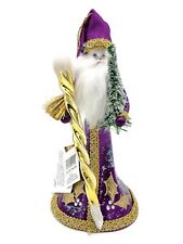 Heartfully Yours Radko Sugar Plum Wizard Bell Italian Christmas Tree Ornament picture