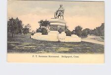 PPC Postcard CT Connecticut Bridgeport Pt Barnum's Monument Undivided Back picture