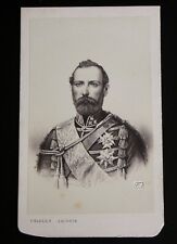 KING CARL XV OF SWEDEN AND NORWAY c. 1860s CDV Vtg Portrait Albumen Print Paris picture