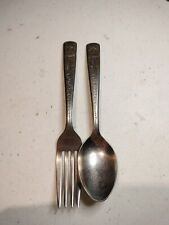 Hopalong Cassidy Vintage Spoon & Fork picture