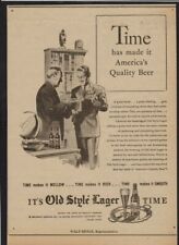  1944 Old Style Lager Beer Newsp Ad ~ From  Davenport Times~ Book Admirers picture