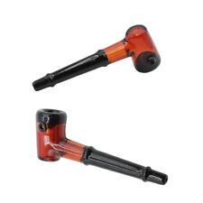 5 inch glass smoking tobacco long hand pipe  picture
