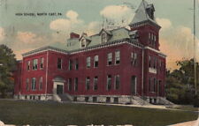 Postcard High School North East PA  picture