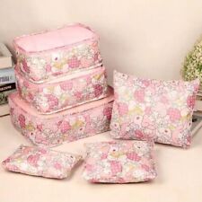 Sanrio My Melody Travel Pouch 6 Piece Set Pink NEW From JAPAN picture