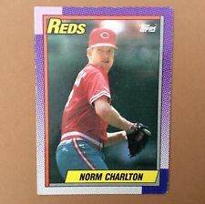 1990 TOPPS BASEBALL CARD #289 NORM CHARLTON REDS Trading Card picture