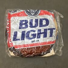 NOS Budweiser Bud Light Inflatable Rodeo Cowboy Mancave Store Display Blow Up 36 picture