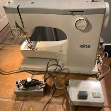 Rare Elna Sewing Machine Type 11C with Boco Zig Zag Attachment HTF picture