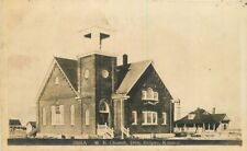 Belpre Kansas Edwards County ME Church 1910 Zercher RPPC Photo Postcard 11287 picture
