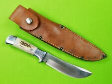 Vintage US Custom Handmade R.H. RUANA Bonner Montana Large S Hunting Knife picture