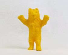 Standing Bear Yellow Figure Vintage 1970s MPC Plastic Animal Grizzly Toys picture