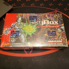 1993 Skybox Marvel Universe Series 4 Factory Sealed Unopened Box 36 Packs picture