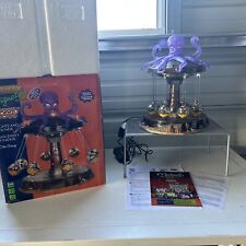 RARE RETIRED Lemax Spooky Town 2011 Octo-Swing Halloween Carnival Ride Read Desc picture