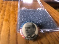 1896 W. McKinley Red White & Blue Pin Sweet Caporal Insert Excellent Condition picture