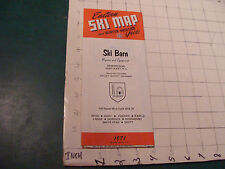 Vintage HIGH GRADE SKI Brochure: 1971 EASTERN SKI MAP --UNOPENED--  picture