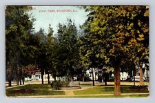 Rockford IL-Illinois, Vogt Park, Antique, Vintage Souvenir Postcard picture