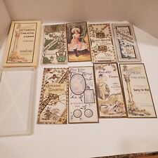 Victorian Theatre Cards 8 With Envelopes In Box picture