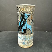 Vintage 70s Schlitz Stout Malt Liquor 16oz Wide Seam Beer Can Man Cave Decor picture