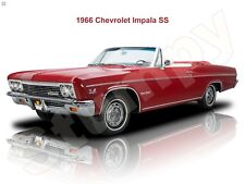 1966 Chevrolet Impala SS  Metal Sign 9