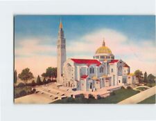 Postcard Side View of the National Shrine Washington DC picture