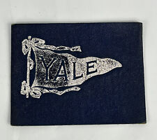 Yale University 1930’s Leather Patch New Haven Connecticut Original Flag Patch picture