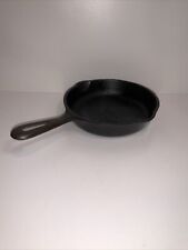 Wagner Ware Cast Iron 6 1/2 Inch Skillet #3 Unmarked Vintage Double Spout picture
