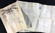 1906/7 Mexican Brokerage / Trust Co. Mexico Banking Letters & Stock Order Form picture